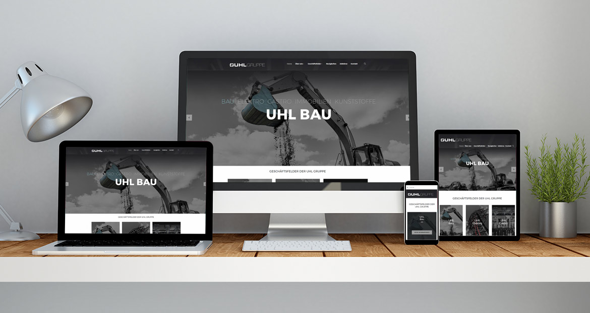 UHL Gruppe - Unsere neue Webseite ist online